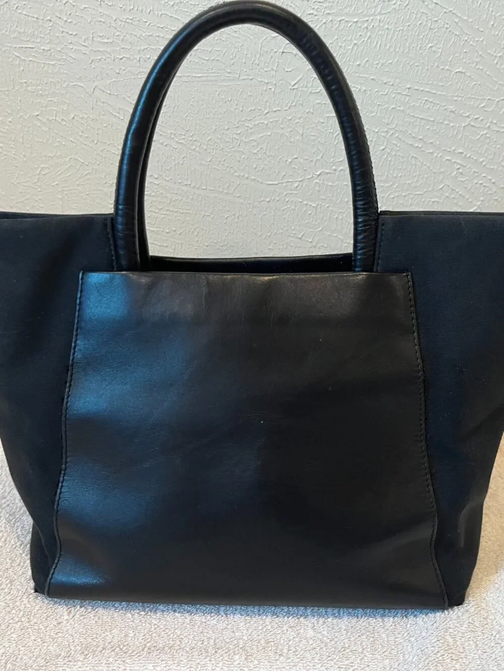 TUMI Black Satchel Handbag